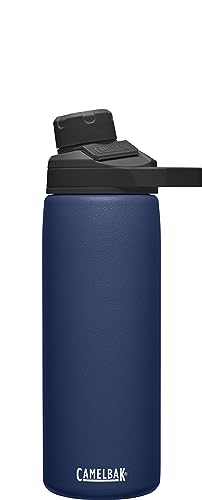 CamelBak Chute Mag 20 oz Vacuum Insulated Stainless Steel Water Bottle, Navy