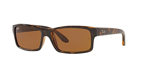 Ray Ban Men's Rb4151 Light Tortoise Frame/Brown Lens Plastic Sunglasses