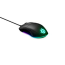 SteelSeries Rival 3 Wired 6-Button 77g Gaming Mouse - Prism 3-Zone RGB Illumination - 8,500 CPI TrueMove Core Optical Sensor