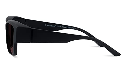 TheraSpecs Tatum WearOver Sunglasses for Migraine, Light Sensitivity, and Blue Light