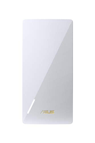 ASUS RP-AX56 AX1800 Dual Band WiFi 6 (802.11ax) Range Extender/AiMesh Extender for Seamless mesh WiFi; Works with Any WiFi Router, White