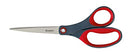 Scotch Precision Scissors 8 inches (20.3cm) 1448, Grey/Red