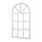 glitzhome Window Frame Wall décor Rustic Arch Wooden Window Pane Country Farmhouse Decorations 36" H x 20" L