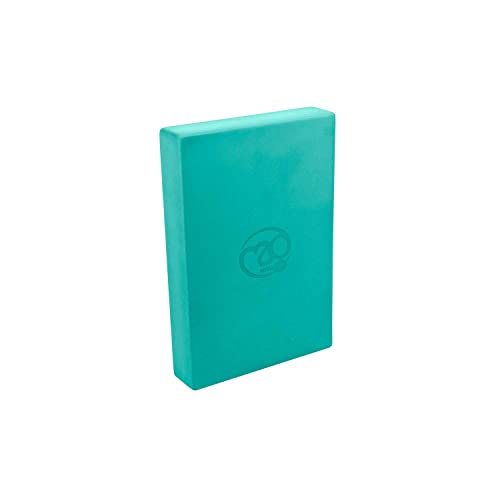 Yoga-Mad EVA Yoga Block, Set of 2, High Density Non Slip Block for Yoga, Pilates and Home Workouts, 30cm x 20cm x 5cm