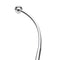 (Chrome) - Zenna Home 35633SSP Never Rust Tension Curved Shower Curtain Rod, Chrome