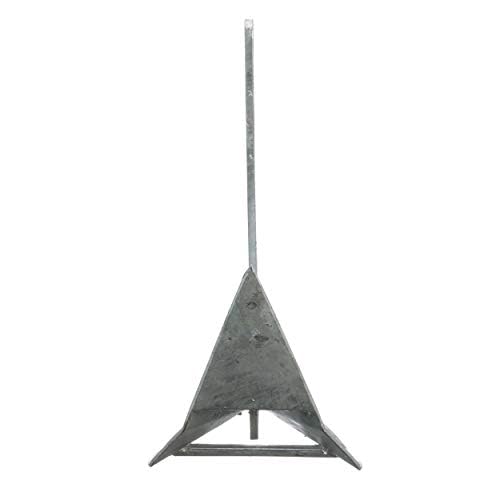 Seachoice 41550 Plow Anchor – Hot Dipped Galvanized Steel – for Boats 32 to 41 Feet – 22 Pounds