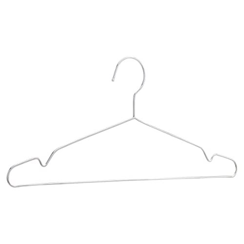 Amazon Basics Stainless Steel Clothes Hangers - 50-Pack
