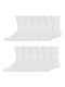 Hanes Men's X-temp Cushioned Crew Socks (Pack of 12 Pairs), White, 6-12
