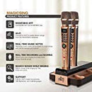 2018 Magic Sing E5 WiFi Two Wireless Karaoke Mics Free 12K English Songs & 1 Year Subscription for 220,000 Songs: Tagalog Hindi Spanish Korean Chinese Japanese Vietnamese Thai Germany Russian