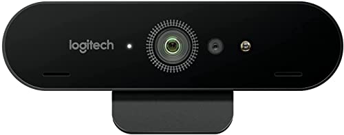 Logitech BRIO 4K Ultra HD Webcam for Streaming, Conference Calls and Recording for Windows and Mac