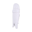 KOOKABURRA Unisex Youth Aura 6.1 Batting Cricket Pads, White, Extra Small Junior UK