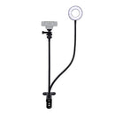 Logitech C922 Pro Stream 1080p Webcam, Knox Gear Holder and Light Stand and 4-Port USB Hub (3 Items)