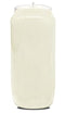 Hyoola 7 Day White Prayer Candles - 6" Tall Pillar Candles for Religious, Memorial, Vigil and Emergency Use - Vegetable Oil Wax in Plastic Jar Container, 20 Pack