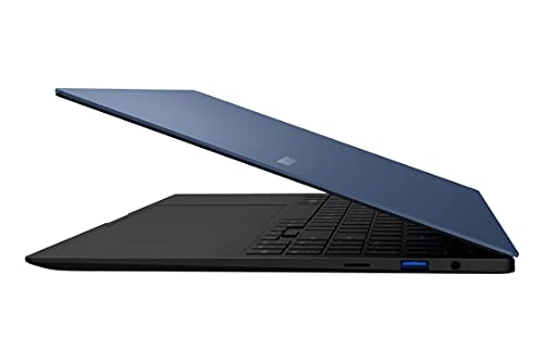 Samsung Electronics Galaxy Book Pro Windows 11 Intel Evo Platform Laptop Computer 15.6" AMOLED Screen 11th Gen Intel Core i7 Processor 16GB Memory 512GB SSD Long-Lasting Battery, Mystic Blue