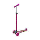 ROFFT Maxi Scooter for Kids Ages 6-12 Lean-to-Steer 3 Wheel Scooter for Kids Ages 6-12 PU Light-Up Wheels Kids Scooter Adjustable Height Light Weight Aluminum Scooters T-Bar Colorful Design Printed