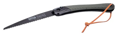 Bahco 396-LAP Laplander Folding Saw, 9-Inch Blade, 7 TPI, Black