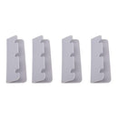 4Pcs Inflatable Fishing Boat Seat Hooks Gray Watercraft