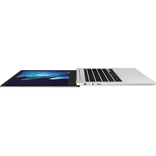 Samsung Galaxy Book Go Laptop Computer PC Power Performance 18-Hour Battery Compact Light Shockproof Design WFH Ready WiFi 5, Silver, 128GB