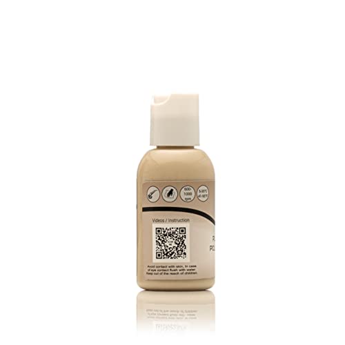 Glass Polish 14017 Plastic & Acrylic Polishing Compound for Professional High-Gloss Micro Finishes - 50ml