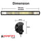 28 inch Philips LED Light Bar Quad Row Combo Beam 4x4 Work Driving Lamp 4wd - Coll Online