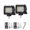 Pair 4 inch Spot LED Work Light Bar Philips Quad Row 4WD 4X4 Car Reverse Driving - Coll Online
