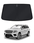 KUST Windshield Sun Shade for Mercedes-Benz GL-Class 2013-2019 Window Shade Sun Visor Cover Foldable Blocks UV Rays Keep Your Car Cooler