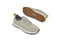 TRUE linkswear All Day Ripstop Men's Golf Shoes, Ergonomic, Minimalist Design for Enhanced Natural Comfort, Steele St Grey, 9