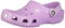 Crocs Unisex-Adult Classic Sparkly Clog | Metallic and Glitter Shoes, Orchid Glitter, 4 Women/2 Men