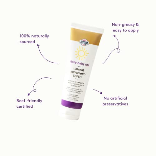 Itchy Baby Co Natural SPF50 Sunscreen 100 g