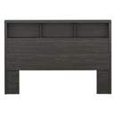 Prepac HHFQ-0500-1 District Double Headboard, Queen, Washed Black