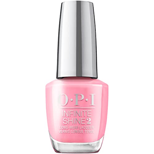 OPI Infinite Shine 2 Longwear Lacquer, Racing For Pinks, Pink Long-Lasting Nail Polish, Xbox Collection, 0.5 fl. oz.