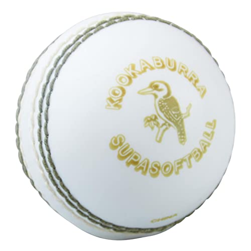 Kookaburra Men Supa Softball Cricket Ball White Mens