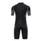 ZCCO Men's Wetsuits 1.5mm Premium Neoprene Back Zip Shorty Dive Skin for Spearfishing,Snorkeling, Surfing,Canoeing,Scuba Diving Suits