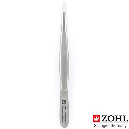 ZOHL Solingen High Precision Eyebrow Tweezers Arched Tip - Made in Germany