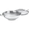 Cuisinart 726-38H Chef's Classic Stainless 14-inch Stir-Fry Pan with Helper Handle and Glass Cover