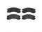 Brembo P 54 017 Disc Brake Pad Set (4 Pieces)