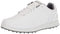 Skechers Men's Pivot Spikeless Golf Shoe, White/Gray, 9.5 US