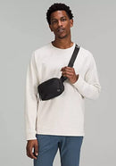 Lululemon Everywhere Belt Bag 1L (Black/White), White, One Size