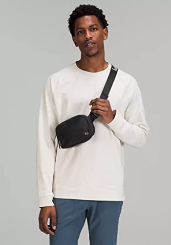 Lululemon Everywhere Belt Bag 1L (Black/White), White, One Size