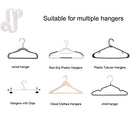 DAWNTREES 30PCS Clothes Hanger Connector Hooks ,Space Saving Hanger,Multi Hanger,Magic Hanger,Coat Hanger,Cascading Clothes Hangers for Heavy Duty Space Saving Cascading Connection Hooks for Clothes Closet