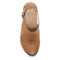 Dansko Sassy Stylish Upfront Closed Toe - Energy Return Footbed with Added Arch Support - Lightweight PU Outsole for Long-Lasting Wear - Great for All-Seasons Style, Tan, 8.5-9