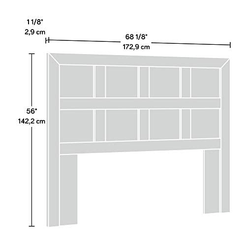 (Full/Queen, Crafsman Oak) - Sauder Dakota Pass Full/Queen Panel Headboard, Crafsman Oak