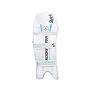 KOOKABURRA Unisex's 4.1 Batting legguards, Ghost Cricket Pads, White, Adult Left Hand