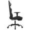 vidaXL Gaming Chair with Footrest Swivel Computer Chair Throne Recliner Armchair Office Bedroom Adjustable Black and Camouflage Fabric