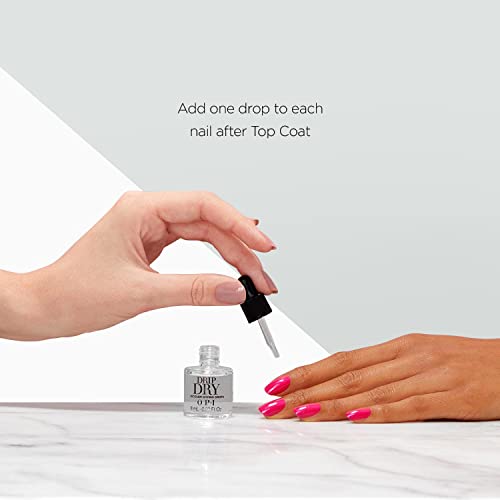 OPI Drip Dry Lacquer Drying Drops, Nail Polish Drying Drops