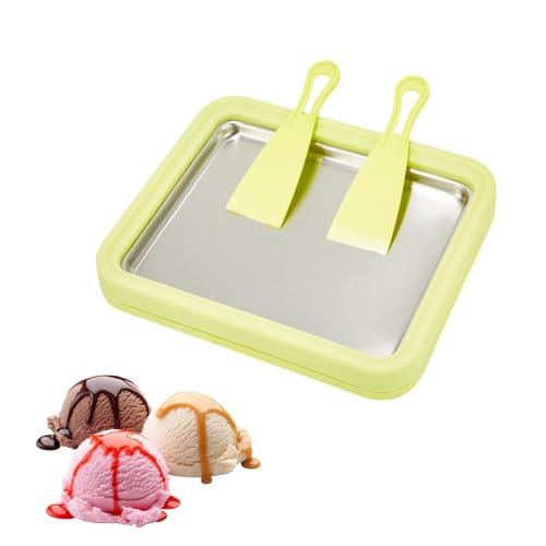 Instant Ice Cream Maker,Rolled Ice Cream Maker, Soft Serve Ice Cream maker,Perfect for Frozen Yogurt, and More! Food grade stainless steel ice cream roll machine for home us.
