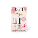 OPI Infinite Shine Duo Gift Set (Bubble Bath, Throw Me A Kiss)
