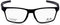 Oakley Men's Ox8174f Hex Jector Low Bridge Fit Rectangular Prescription Eyewear Frames, Satin Black/Demo Lens