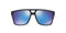 Oakley Men's OO9382 Crossrange Patch Rectangular Sunglasses, Matte Black Prizmatic/Prizm Sapphire, 60 mm