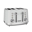 Morphy Richards Vector 4 Slice Toaster 248134 White Four Slice Toaster White Toaster